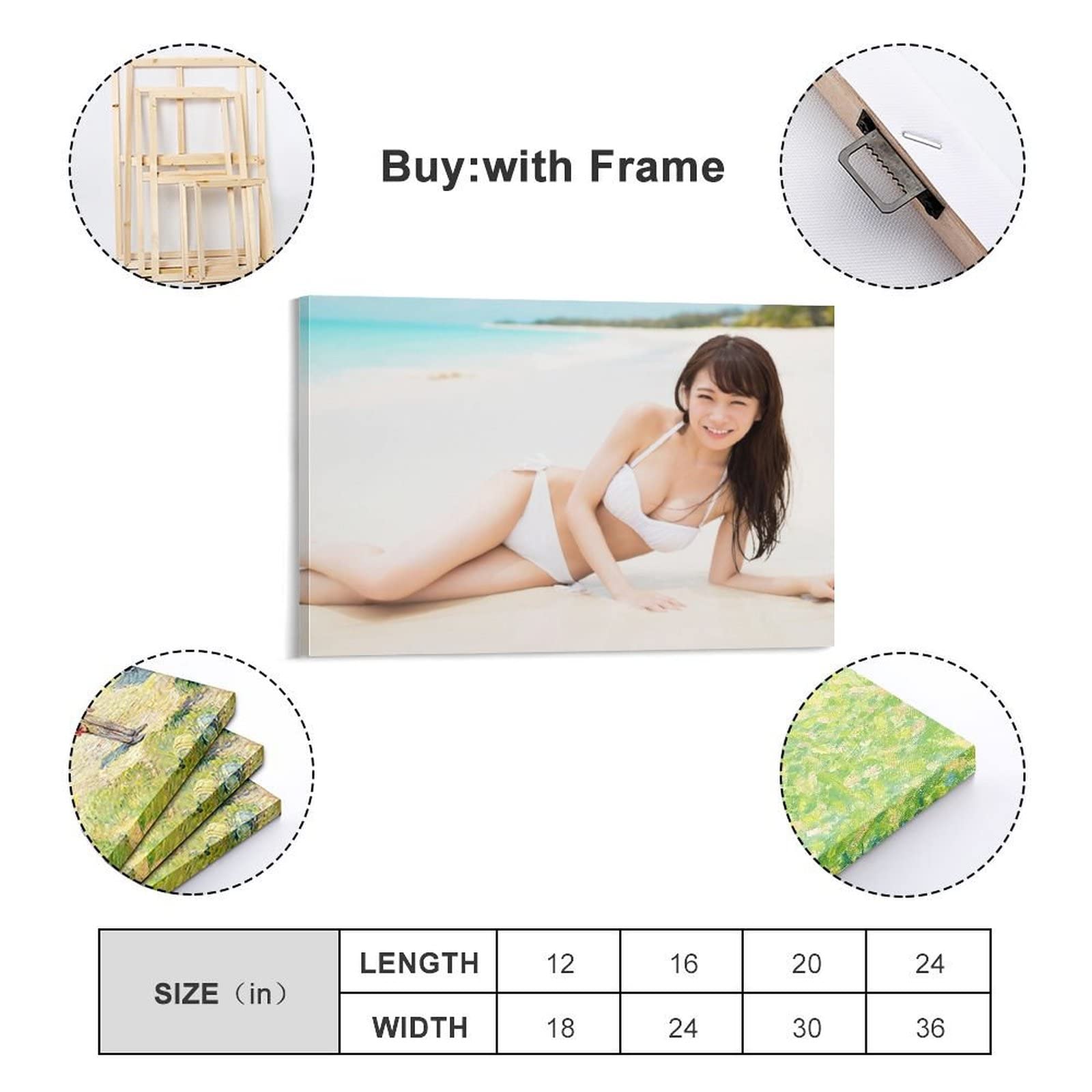 Amazon.co.jp: 乃木坂46 秋元真夏アイドルグラビアアートパネル